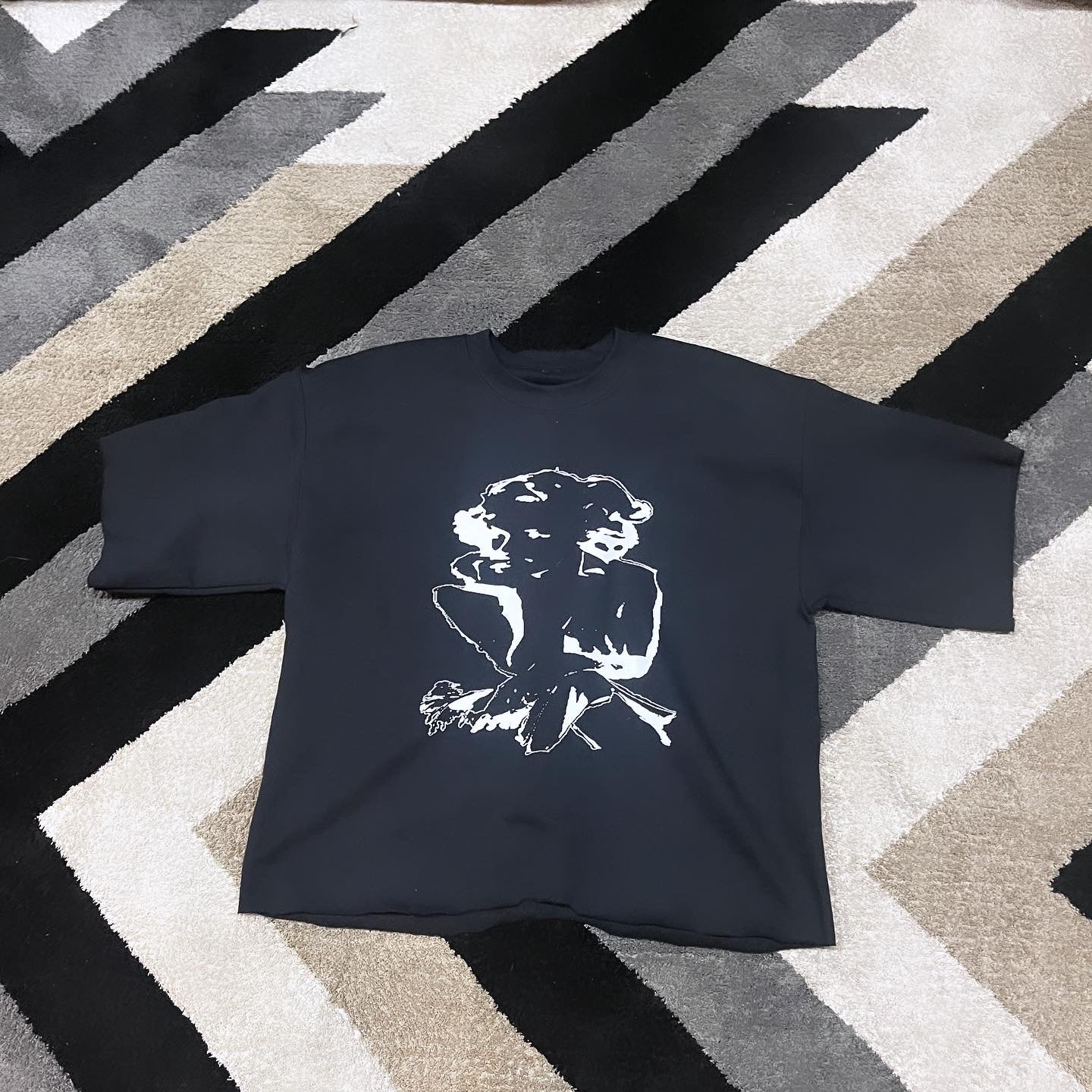 MARLYN CROPPED CREW LARGE