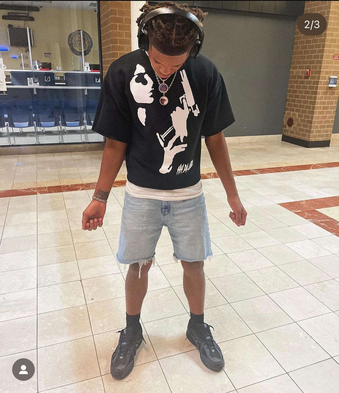 Sexy Shooter Cropped Crewneck