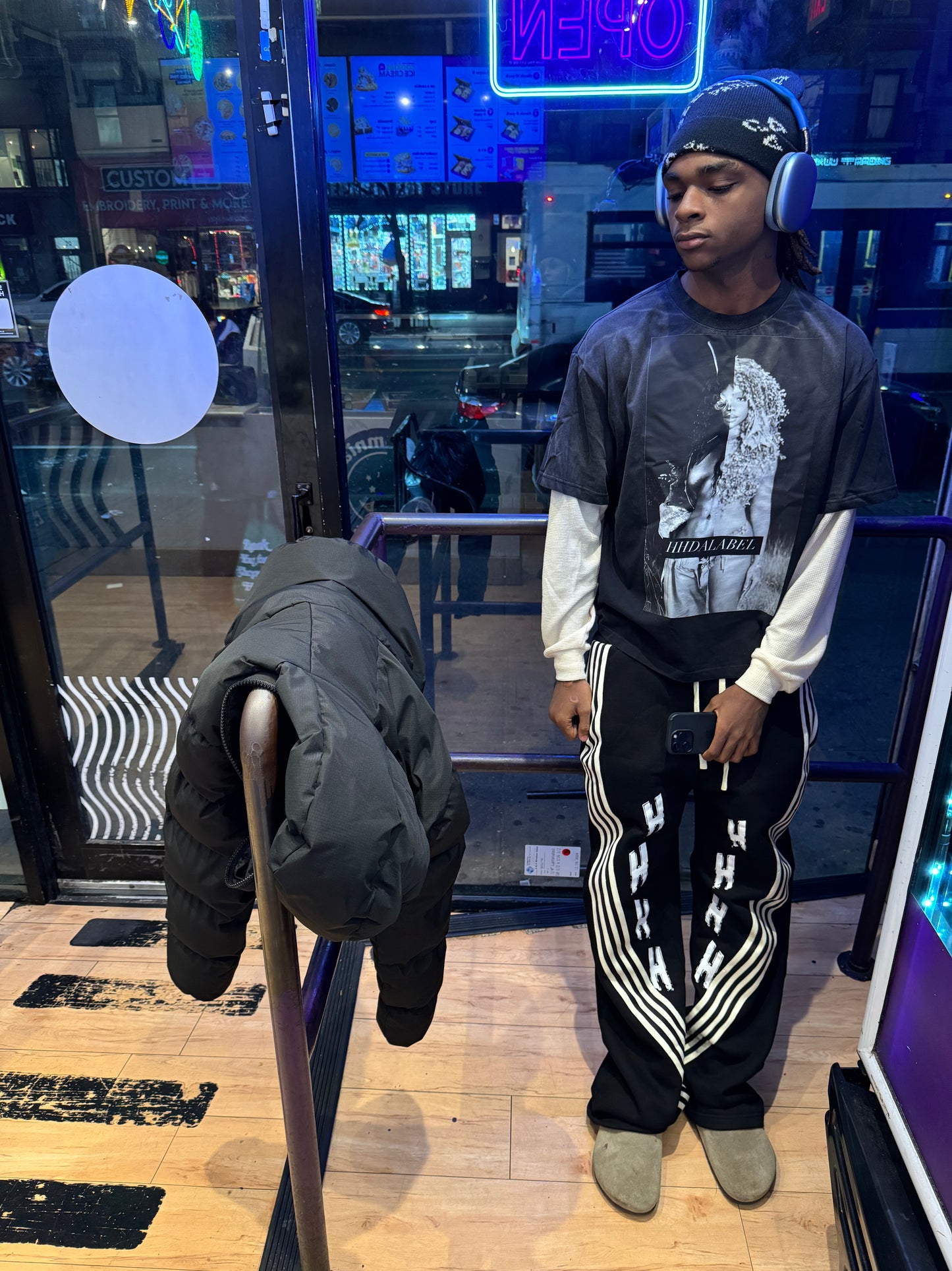 “SZA” Sprayed Skater Tee