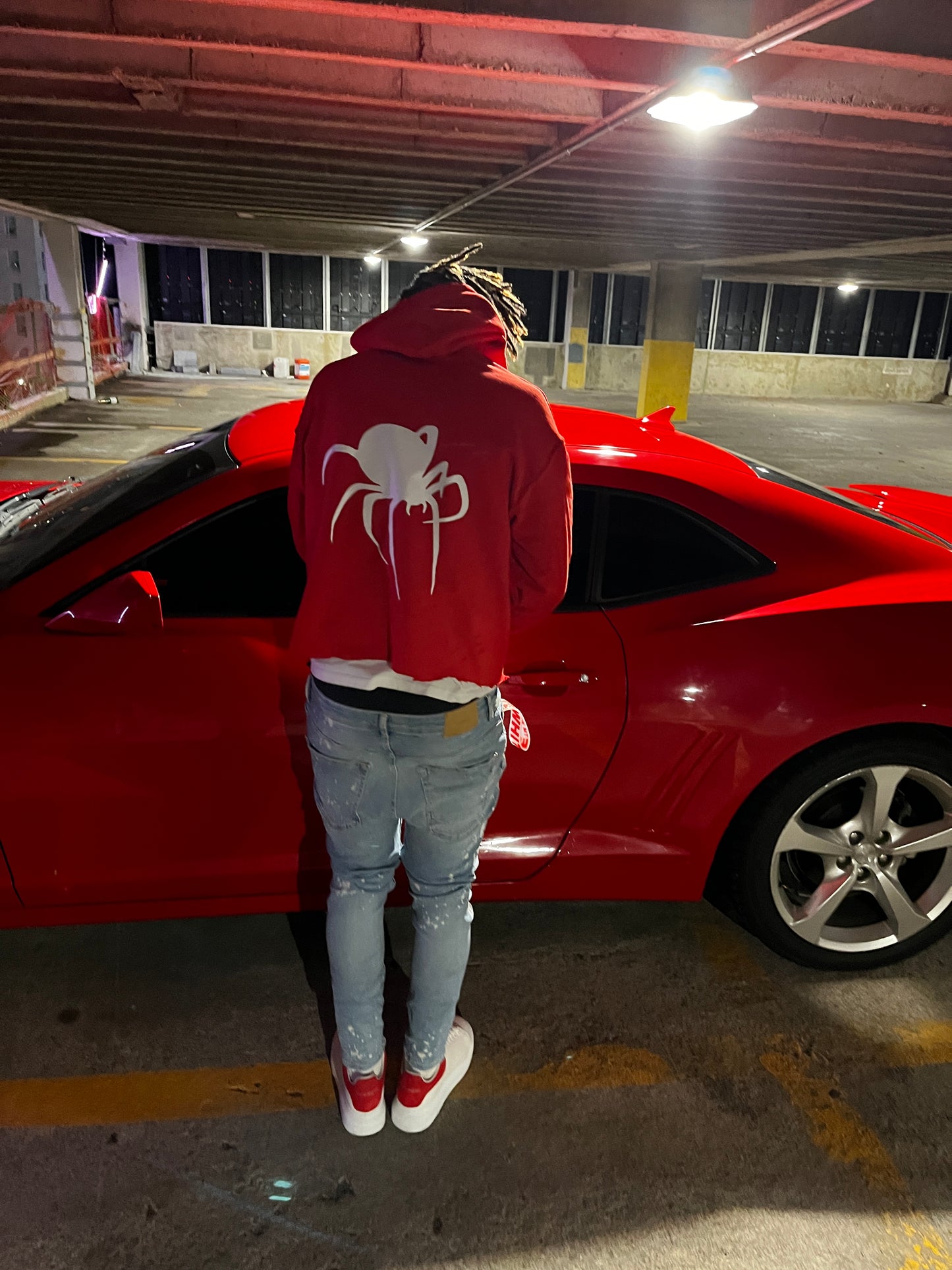 Web cropped hoodies