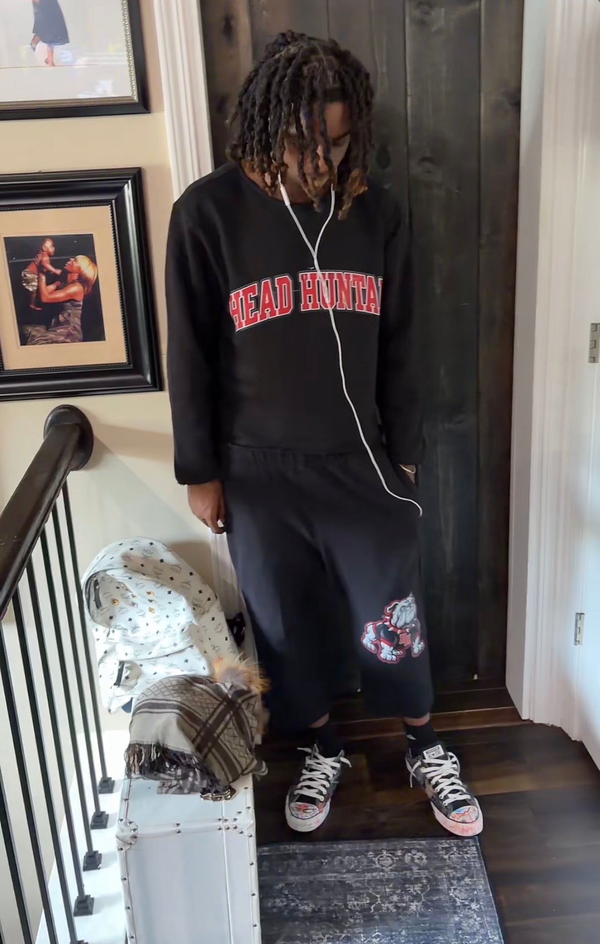 Bulldog Crewneck Set
