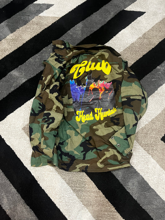 CLUB HH CAMO JACKET MED
