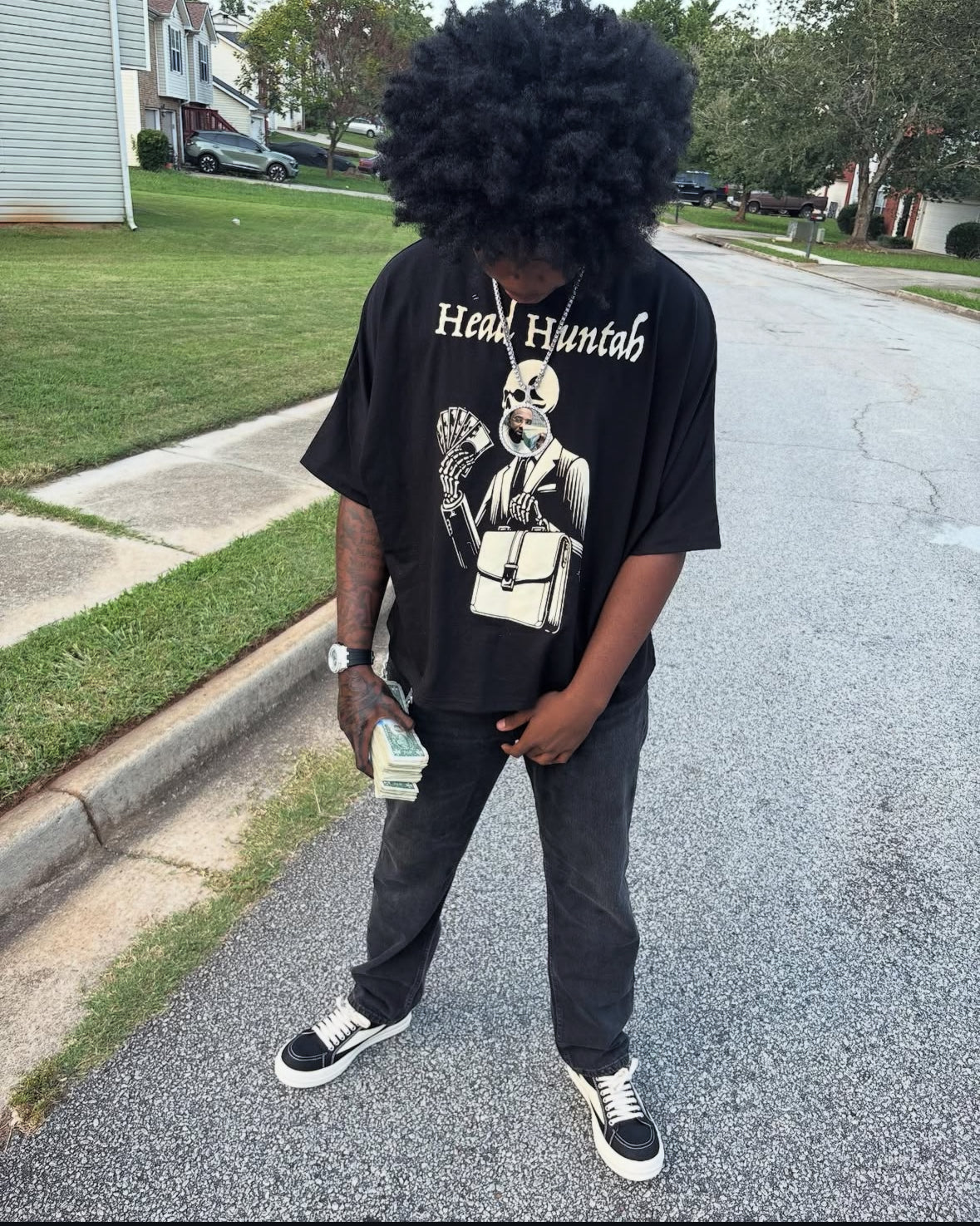 “Dead Presidents” Oversized Tee