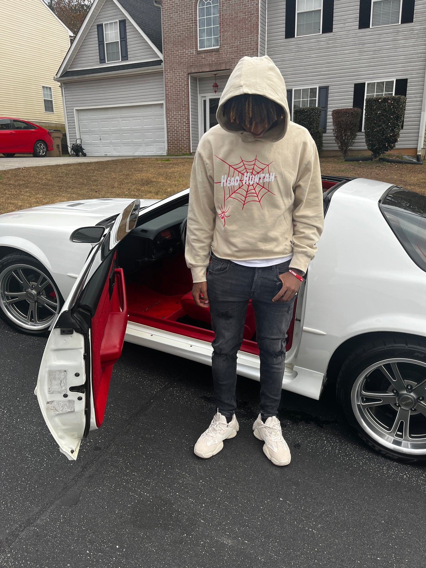 Web cropped hoodies